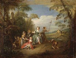 The Golden Age by Jean-Baptiste Joseph Pater