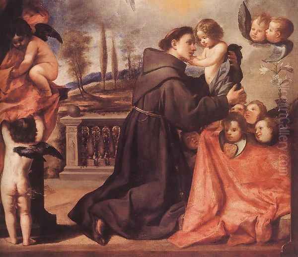 St Anthony of Padua with Christ Child - view 1