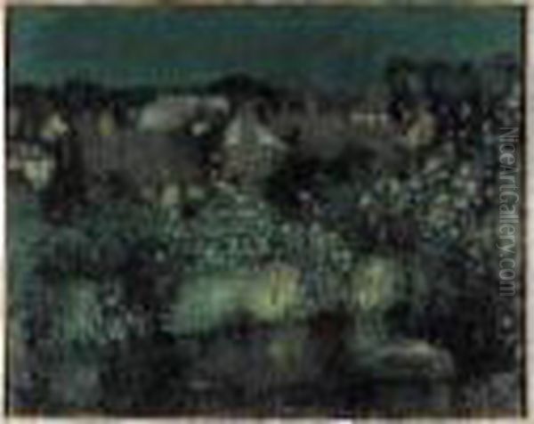 Les Toits Au Clair De Lune, Mouy (oise) - view 1