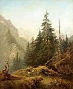 Thewetterhorn From Above Rosenlami by Benjamin Williams Leader