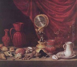 Still-life with a Pendulum by Antonio de Pereda