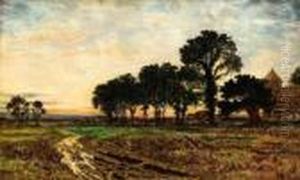 Evening After The Rain by Benjamin Williams Leader