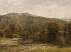 The Usk Valley by Benjamin Williams Leader