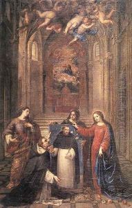 St Dominic 2 by Antonio de Pereda