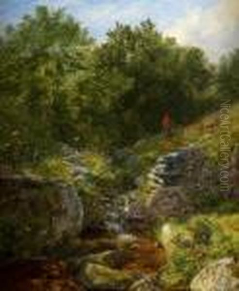 Streamlet At Bettws-y-coed, North Wales - view 1