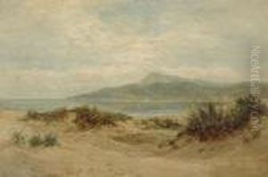 Sand Dunes, Barmouth Coast by Benjamin Williams Leader