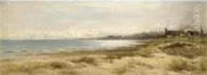 On The South Coast by Benjamin Williams Leader
