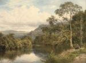 On The River Conway Near Bettws-y-coed