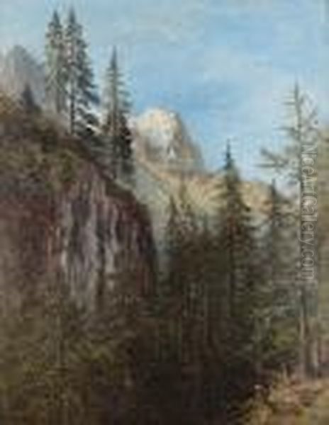 The Wetterhorn From Near Rosenlaui - view 1