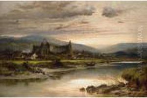 Tintern Abbey by Benjamin Williams Leader