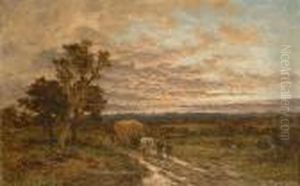 The Last Load by Benjamin Williams Leader