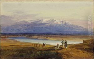 View Of Mount Olympus, Macedonia And Thessaly