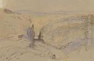Baia Zagora, Albania by Edward Lear