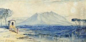 Nepi, With Mount Soracte Beyond, Italy Nepi, With Mount Soracte Beyond, Italy