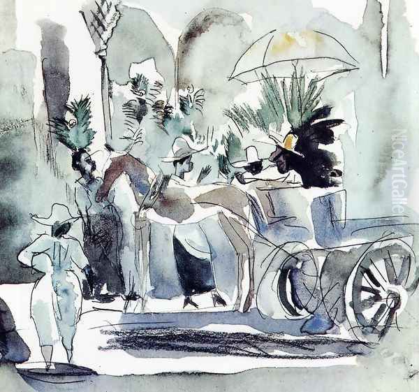 Horse and Carriage - view 1