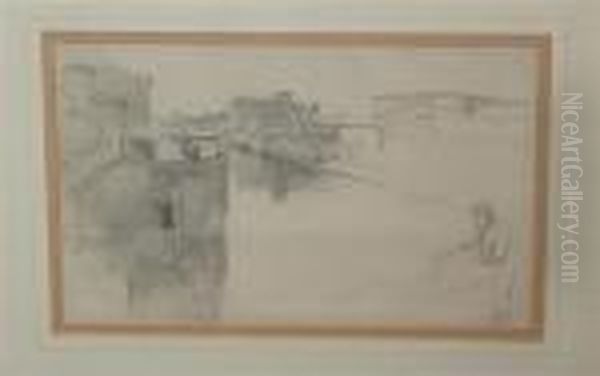 View Along The Tiber - view 1