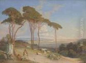 Rome, From Near Monte Mario by Edward Lear