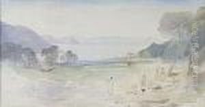 Ithaca And Kefalonia by Edward Lear