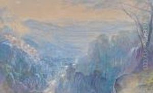 Avapessa, Corsica by Edward Lear