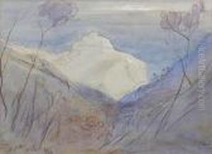 "eza" (eze), South Of France by Edward Lear