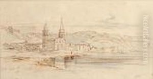 Zante (greece) by Edward Lear