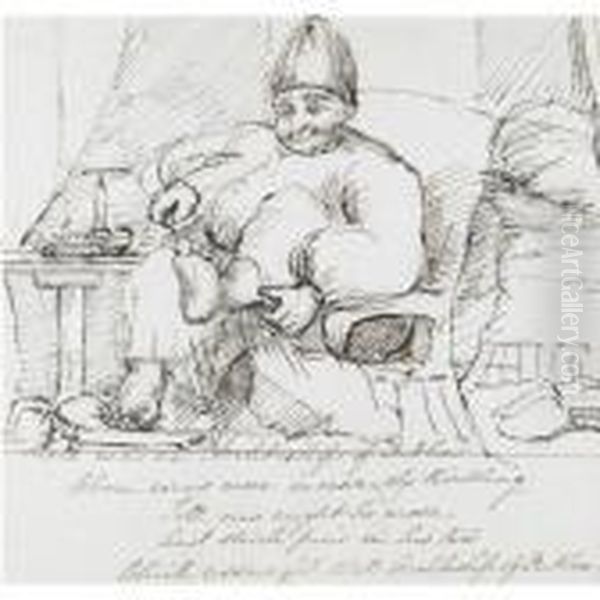 Two Illustrated Limericks, Comprising - view 1