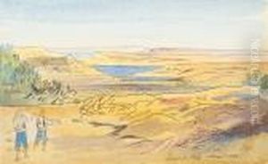 Fomm Ir-rih, Malta by Edward Lear