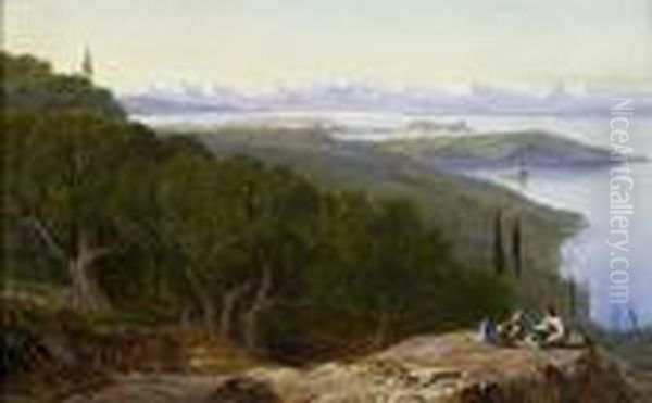 Corfu From Gastouri Hill - view 1