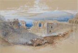 Taormina by Edward Lear