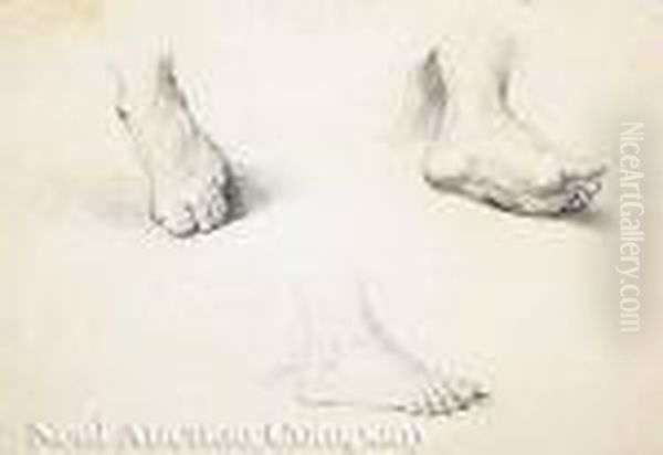 Academy Studies Of Male Feet - view 1