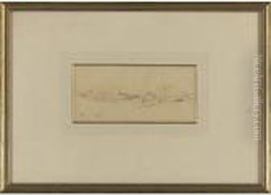 View Of The Roman Campagna by Edward Lear
