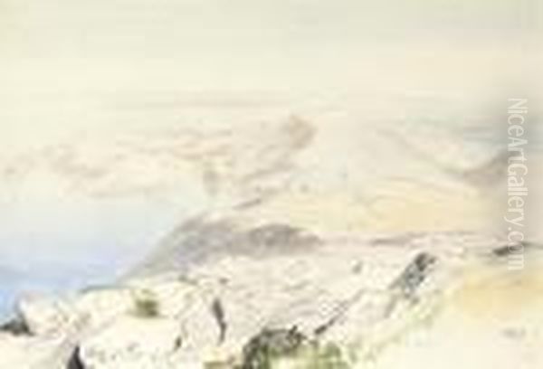 View From Mount Neritos, Ithaca, Greece - view 1