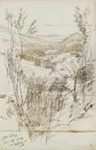 Certosa Di Pesio Con Le Missioni Della Consolata by Edward Lear