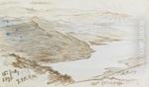 Vedute Del Monte Generoso by Edward Lear