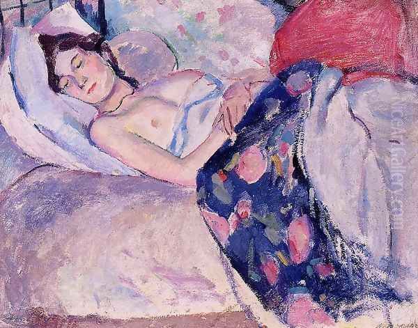 Sleeping Woman - view 1