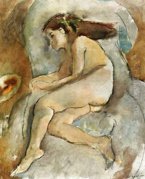 Nude in an Armchair I - view 1