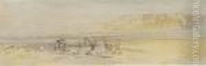 An Encampment At Sunrise, Gebel Alaka, Suez, Egypt