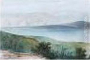 View In The Middle East by Edward Lear