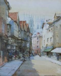 The Shambles Looking Towards York Minster The Shambles Looking Towards York Minster