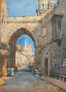 L'entree De La Ville by Noel Harry Leaver