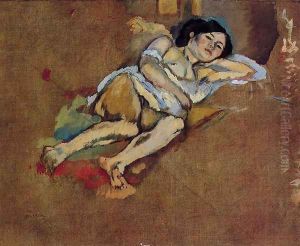 The Lounger by Jules Pascin