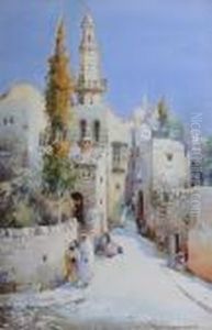 A Moorish Street by Noel Harry Leaver