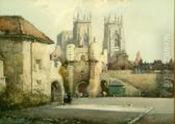 York Minster From Bootham Bar - view 1