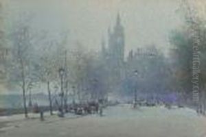 Westminster From The Embankment
