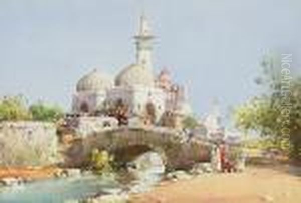 At The Mosque, A Pair - view 1