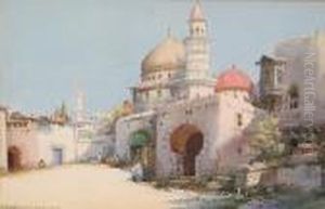 A Street In North Africa by Noel Harry Leaver