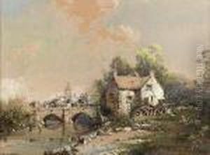 The Old Watermill by Noel Harry Leaver