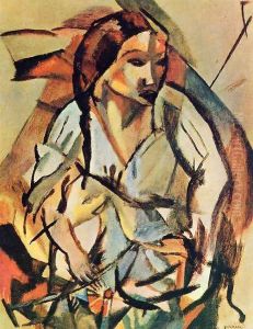 Portrait of a Woman by Jules Pascin