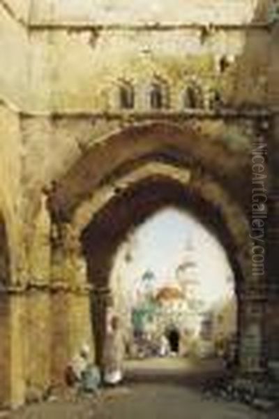 A Shadowy Archway, Tunis - view 1