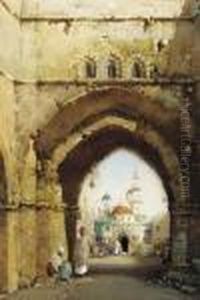 A Shadowy Archway, Tunis by Noel Harry Leaver